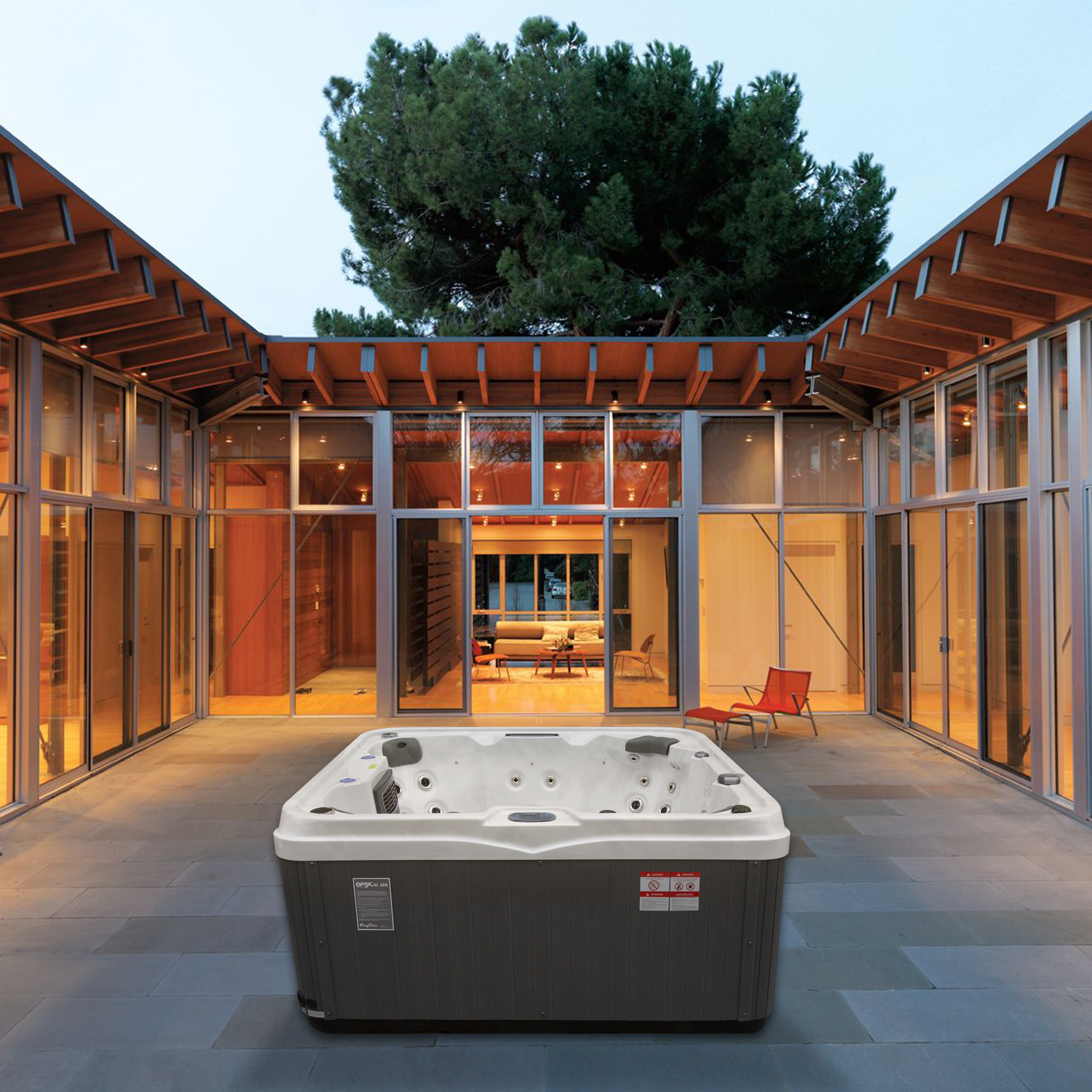 Гидромассажный спа бассейн NordicSpa Sif (Сиф) (рис.3) Гидромассажный спа бассейн NordicSpa Sif (Сиф) (рис.3)