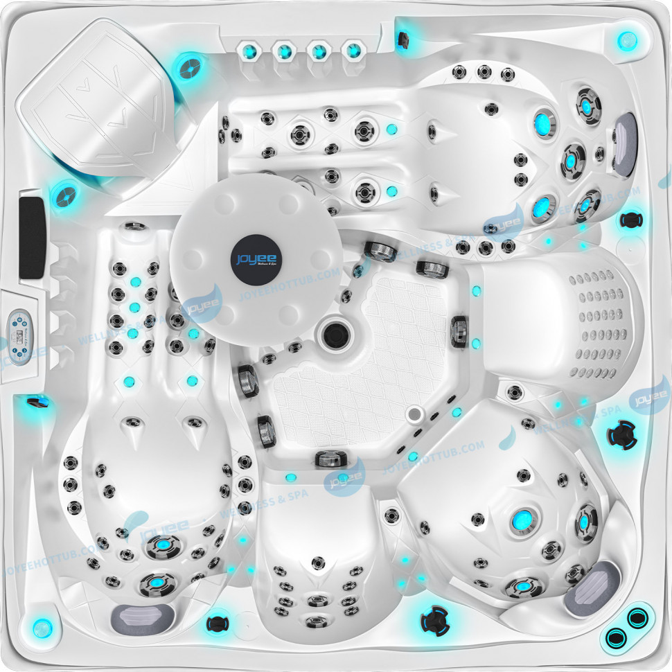 Гидромассажный СПА бассейн Joyee SPA California (рис.2)